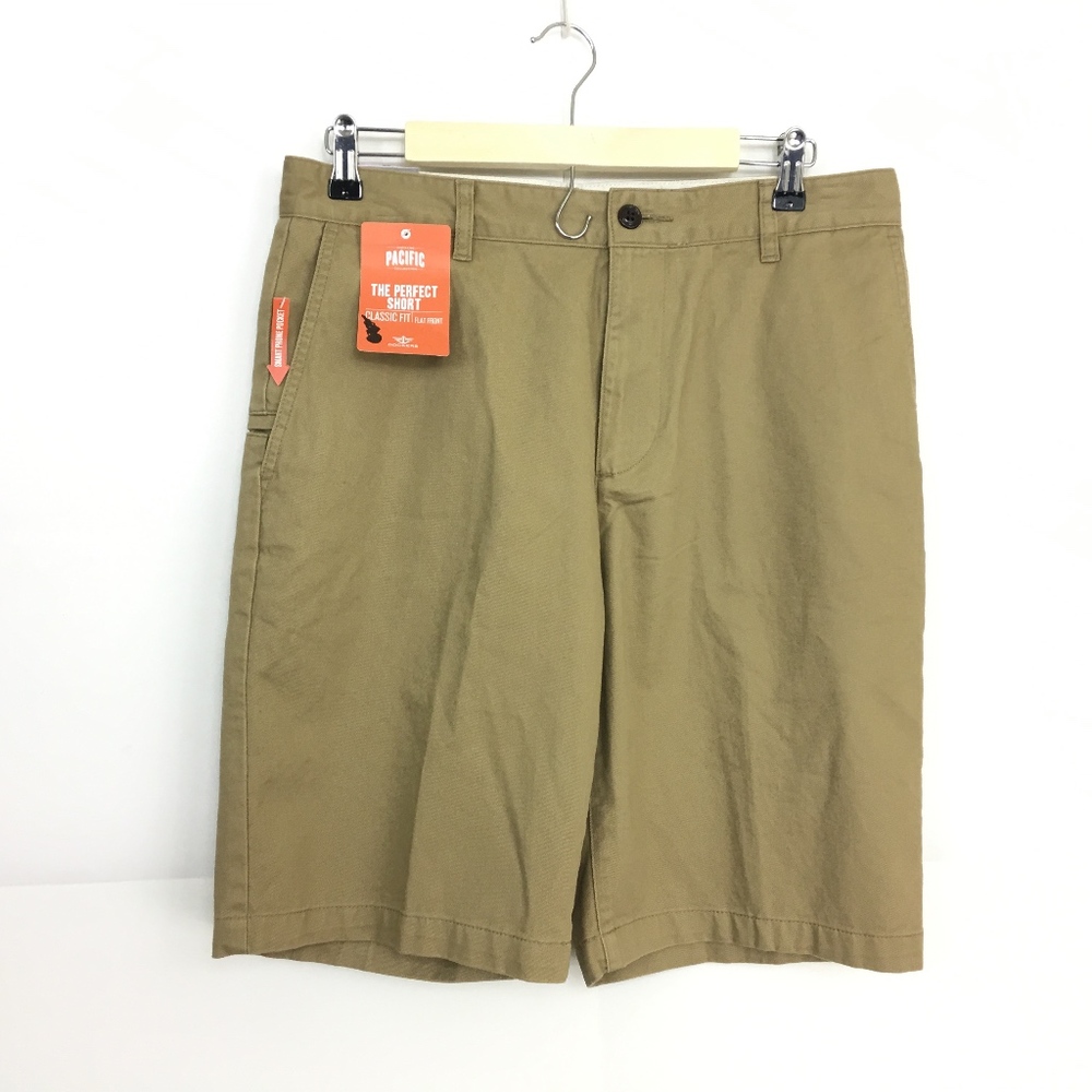 Docker 32 Khaki Classic Fit The Perfect Short